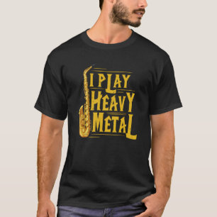 Camiseta Toca Saxofone Para Adolescentes Para Saxofonistas