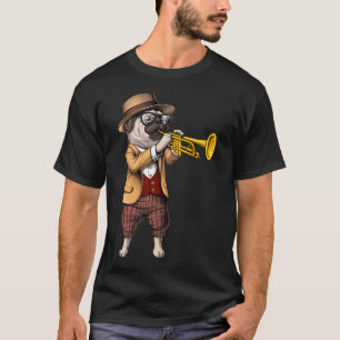 Camiseta Toca Trombeta Pug