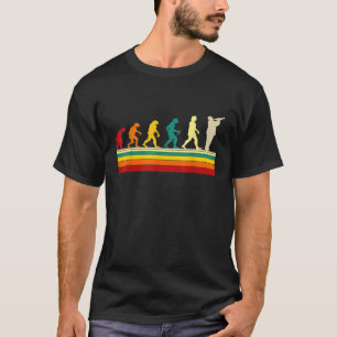 Camiseta Toca Trompete Evolução Da Trombeta Música Engraçad