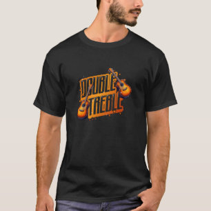 Camiseta Toca Violão Dueto Correspondente Duplo Agudo