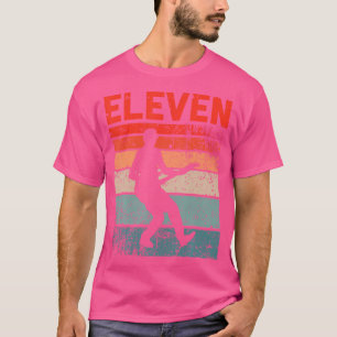 Camiseta Toca violão menino de 11 anos fazendo 11 anos Viol