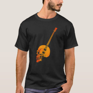 Camiseta Toca violão Rock Retro Rock & Roll Guitarrista Roc
