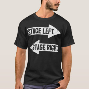 Camiseta Tocação de Teatro Engraçado à Direita do Palco pal
