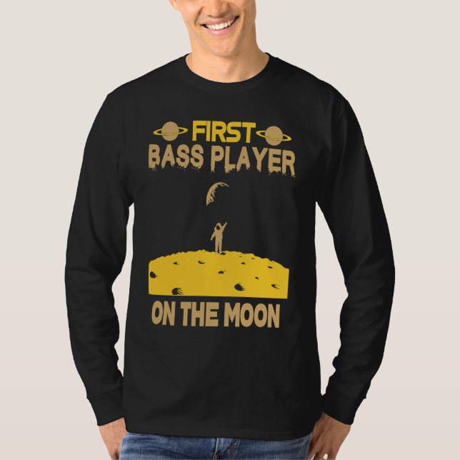Camiseta Tocador de Baixo Na Lua (Frente)