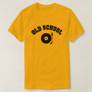 Camiseta Tocador de Discos de DJ Old School