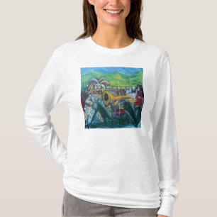 CAMISETA TOCADOR DE TROMPETE PINTOR DE PALHAÇOS