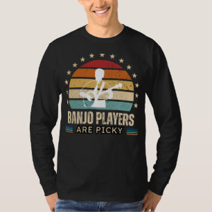 Camiseta Tocadores de Banjo Engraçados São Esquisitos Camis