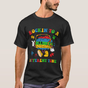 Camiseta Tocando Ao Ritmo De Uma Melodia Diferente Meninos