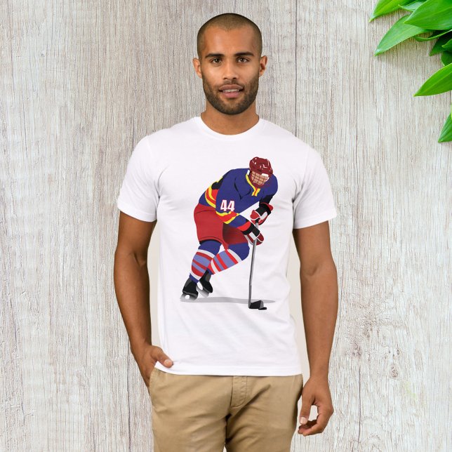 Camiseta Tocando Camisa-T De Hóquei No Gelo (Criador carregado)