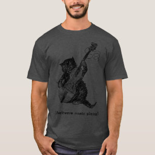 Camiseta Tocando Música Darkwave