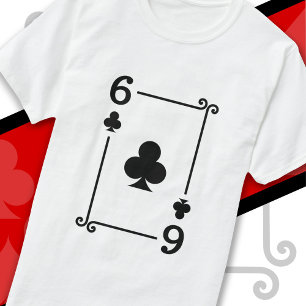 Camiseta Tocando placas Figurino 6 Clubs Placa Seis