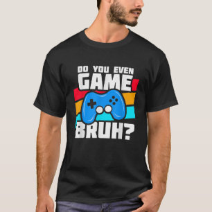 Camiseta Tocando Videos games Video Gamer Memória Engraçado