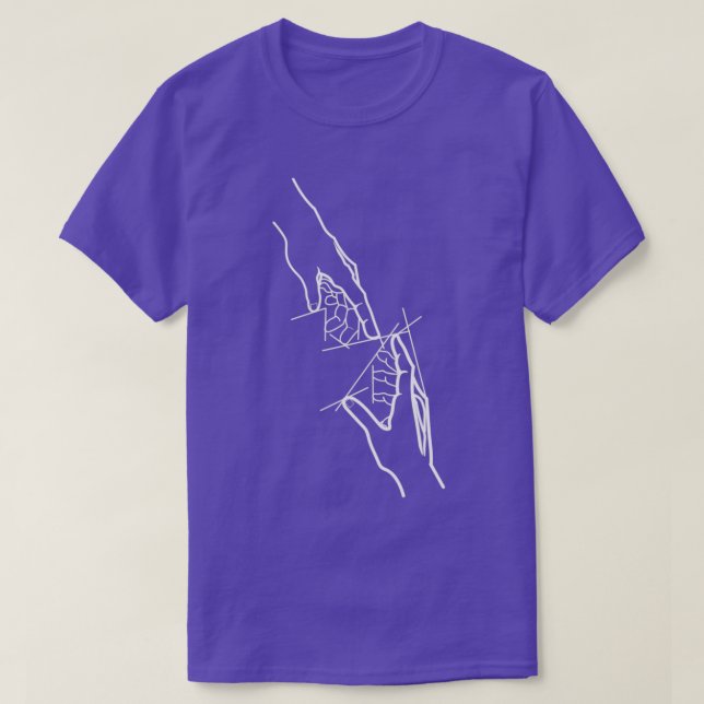 Camiseta Tocar A Arte (Frente do Design)