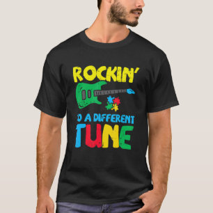 Camiseta Tocar Ao Diferente Tom Guitarra Conscientização do