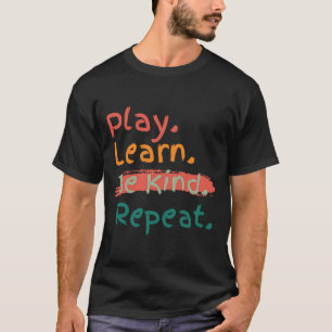 Camiseta Tocar Aprender a Repetir a Bondade do Dia da Unida