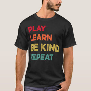 Camiseta Tocar Aprender A Repetir O Dia da Unidade Sem Trem