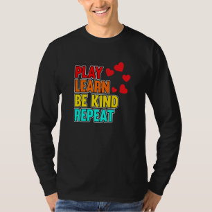 Camiseta Tocar Aprender Ser Um Bom Sensibilização Para A Sa