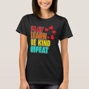 Camiseta Tocar Aprender Ser Um Bom Sensibilização Para A Sa