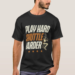 Camiseta Tocar Duro Encerrar Mais Tartaruga Jogador de Badm