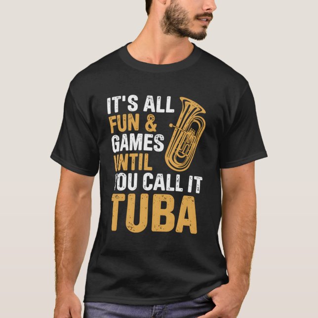 Camiseta Tocar Eufonio Para O Jogador Euphonium Euphonium M (Frente)
