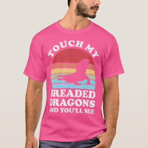 Camiseta Tocar Meus Dragões Penteados E Você Vai Ver Pet Be