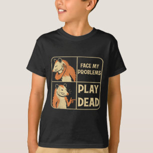 Camiseta Tocar Morto Evitar Problemas Engraçados Humor Meme