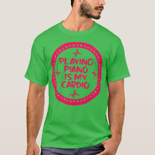 Camiseta Tocar Piano É Meu Áudio 1