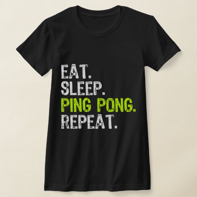 Camiseta Tocar Ping Pong Mesa Ping Ping Ping Ping Pong F (Postura )