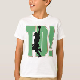 Camiseta Tocar T-shirt para crianças de futebol