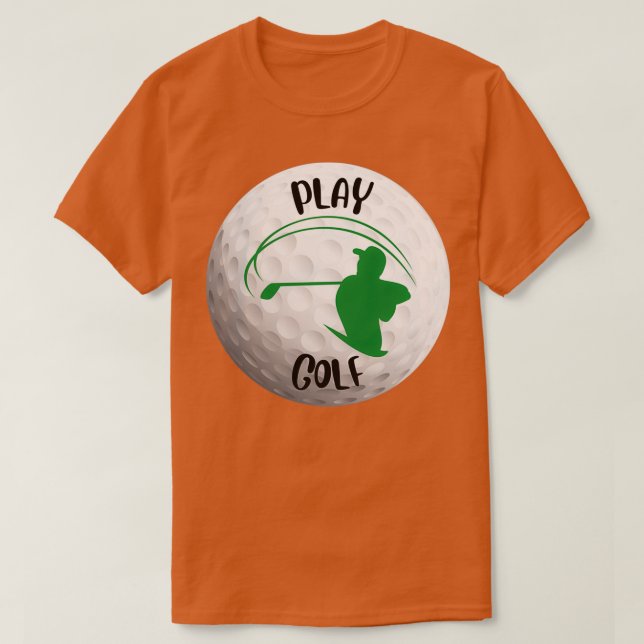 Camiseta Tocar Triblend de Golf (Frente do Design)