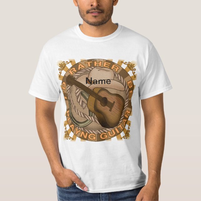 Camiseta Tocar Violão (Frente)