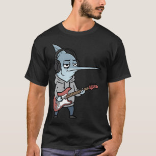 Camiseta Tocar violão de peixe-espada – Música legal porém