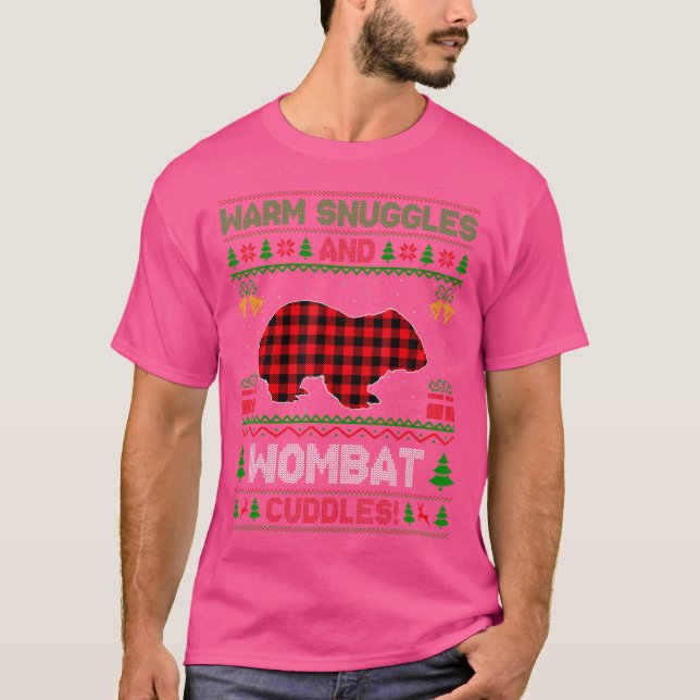 Camiseta Tocas Quentes E Wombat Cudles Feio Chris (Frente)