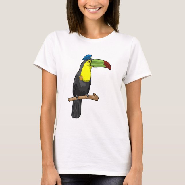 Camiseta Toco como agente da polícia (Frente)