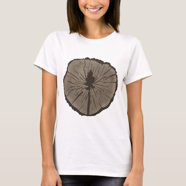 Camiseta Toco da Vida Design da Natureza | Floresta Mata (Frente)