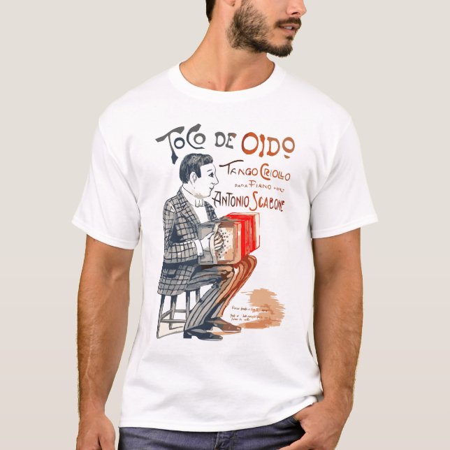 Camiseta Toco de Oido Tango (Frente)