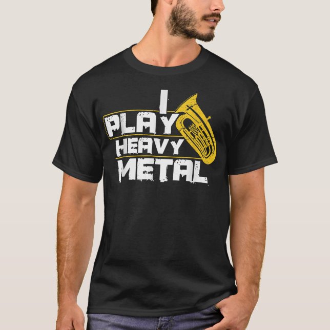 Camiseta Toco Tuba De Metal Pesado (Frente)