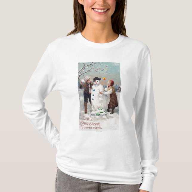 Camiseta Toda a alegria do Natal seja sua (Frente)