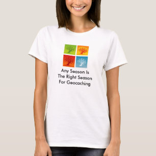 Camiseta Toda a estação é a estação direita para o T d