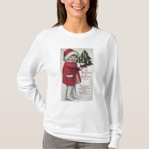 Camiseta Toda a felicidade na maré do Natal