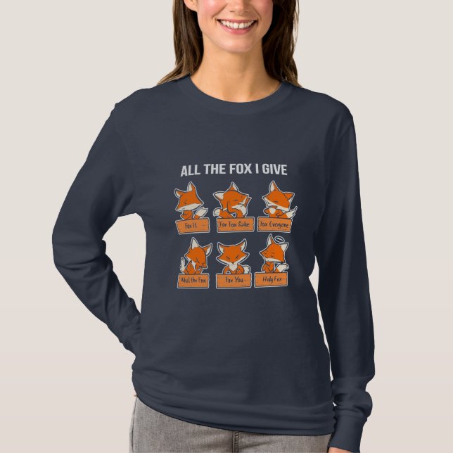 Camiseta Toda A Raposa Que Eu Dou (Frente)