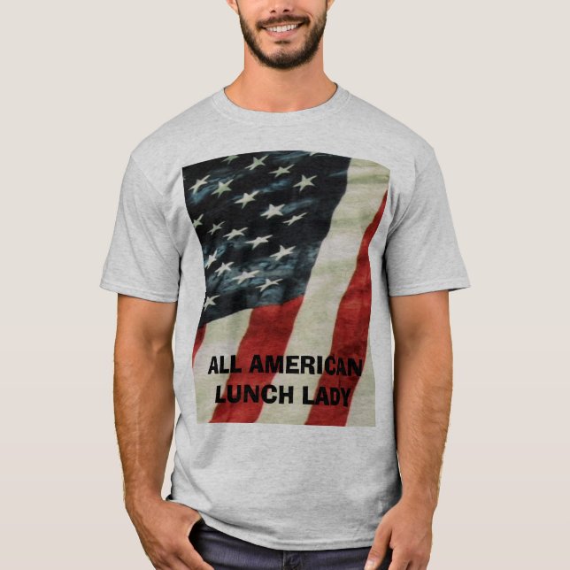 CAMISETA TODA A SENHORA AMERICANA DO ALMOÇO (Frente)