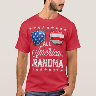 Camiseta Toda a vovó americana 4 de julho de Famílias Matan