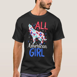 Camiseta Toda Americana No Dia 4 De Julho Flo