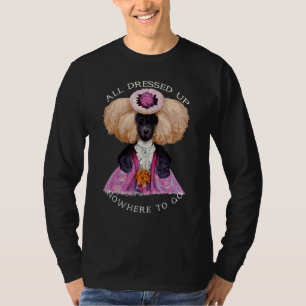 Camiseta Toda Arrumada Sem Lugar Para Ir Fab Marie Antoinet