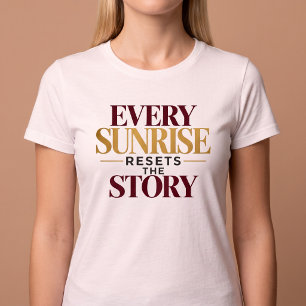Camiseta Toda Aurora Reinicia A História