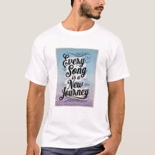 Camiseta Toda Canção É Uma Nova Jornada