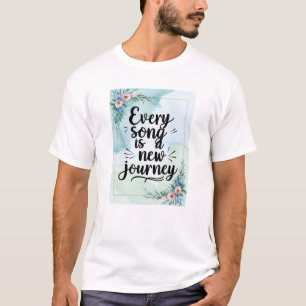 Camiseta Toda Canção É Uma Nova Jornada