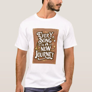 Camiseta Toda Canção É Uma Nova Jornada
