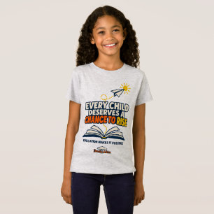 Camiseta Toda Criança Merece uma Chance de Crescer